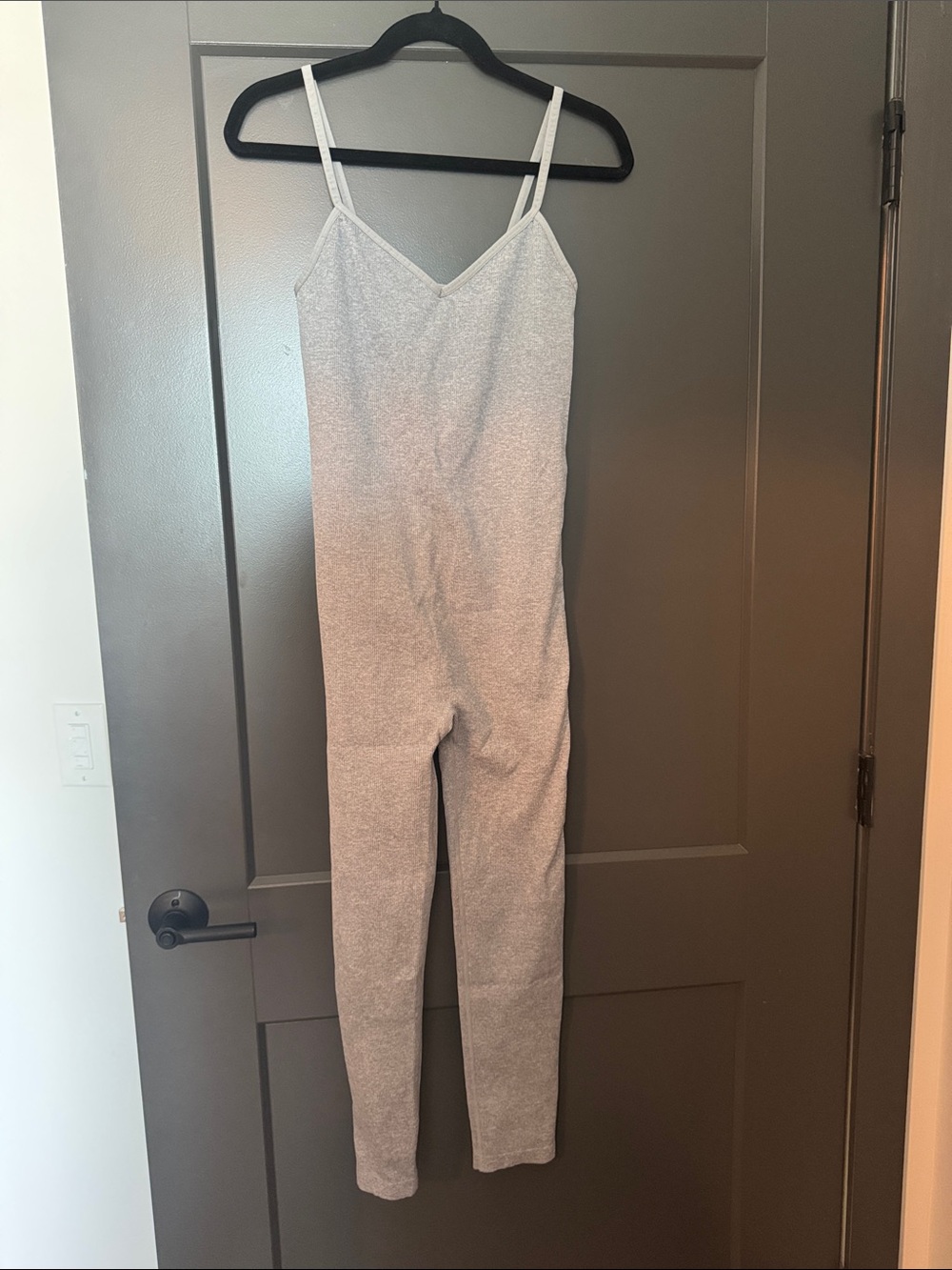 Hatch Maternity Ribbed Tank Jumpsuit
